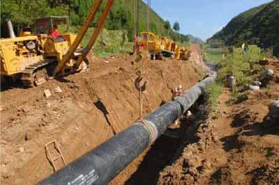 How many steps are needed in the process of pipelines built?